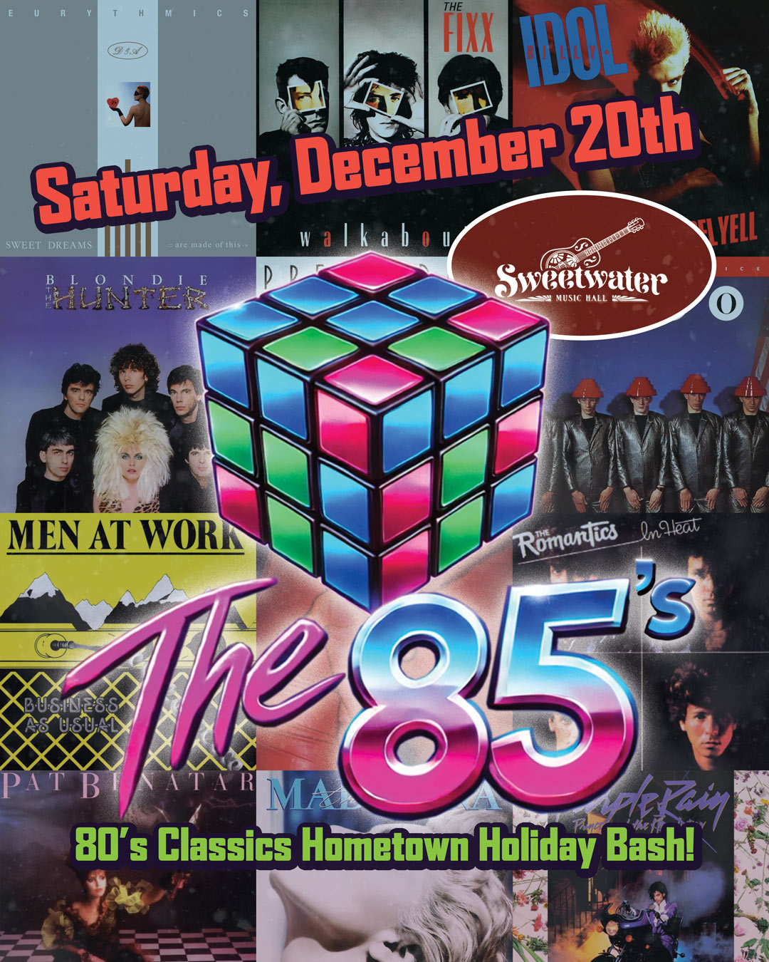 event poster for The 85s