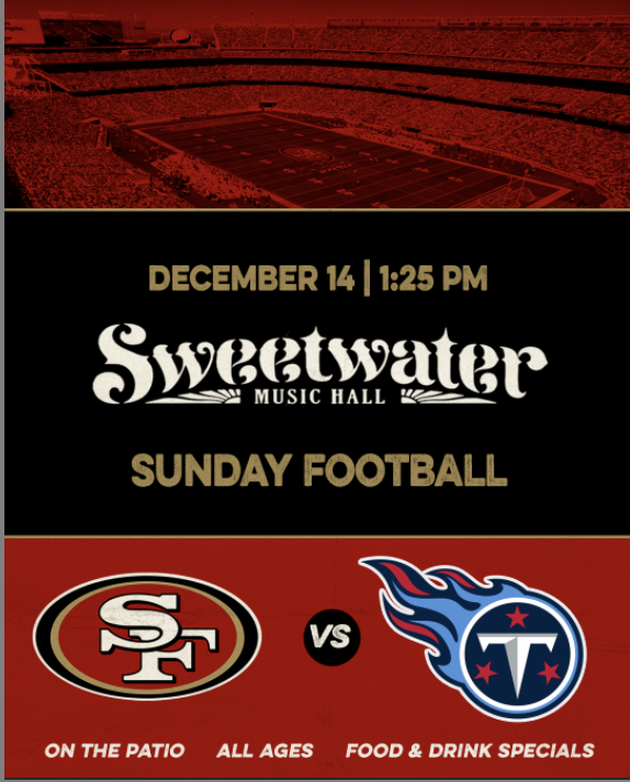 Sunday Football on the Patio