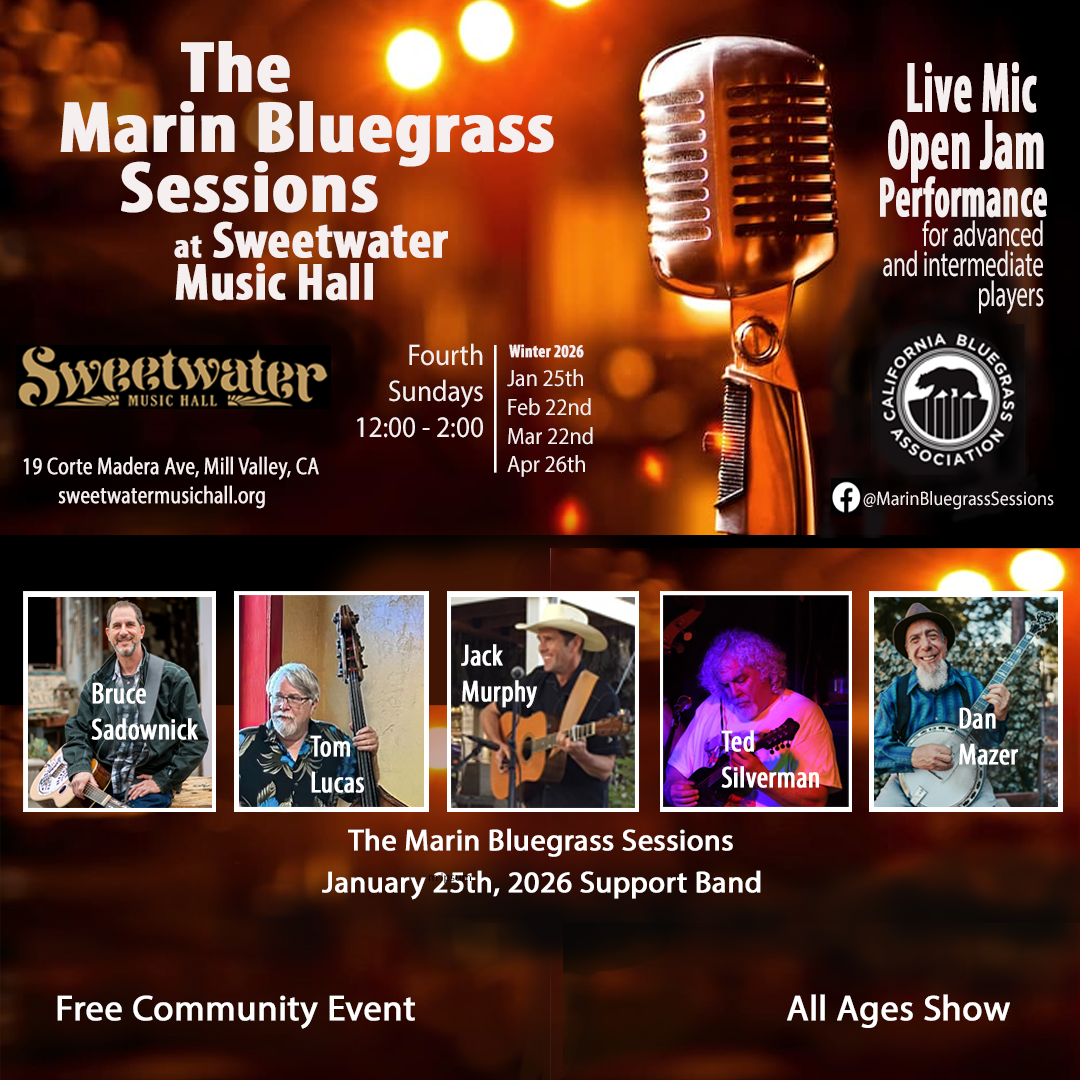 Marin Bluegrass Sessions January