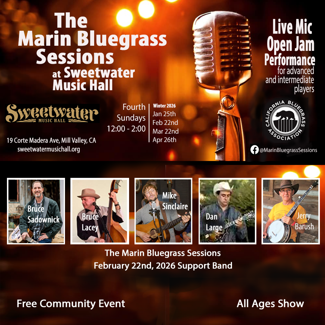 Marin Bluegrass Sessions February