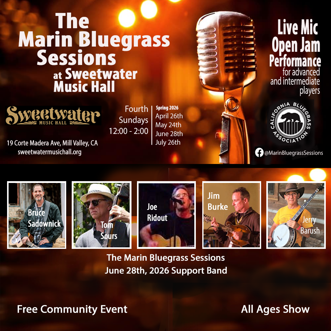 Marin Bluegrass Sessions June