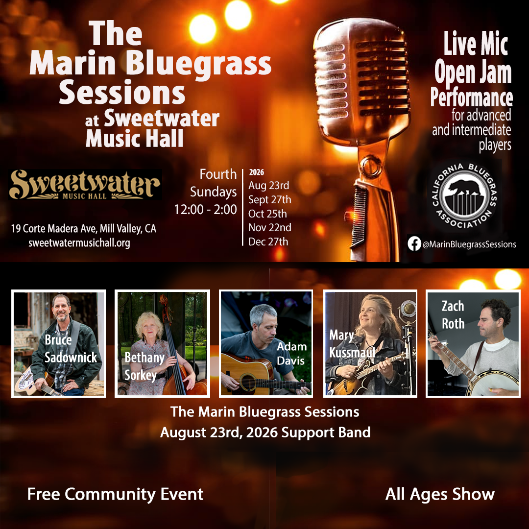 Marin Bluegrass Sessions August