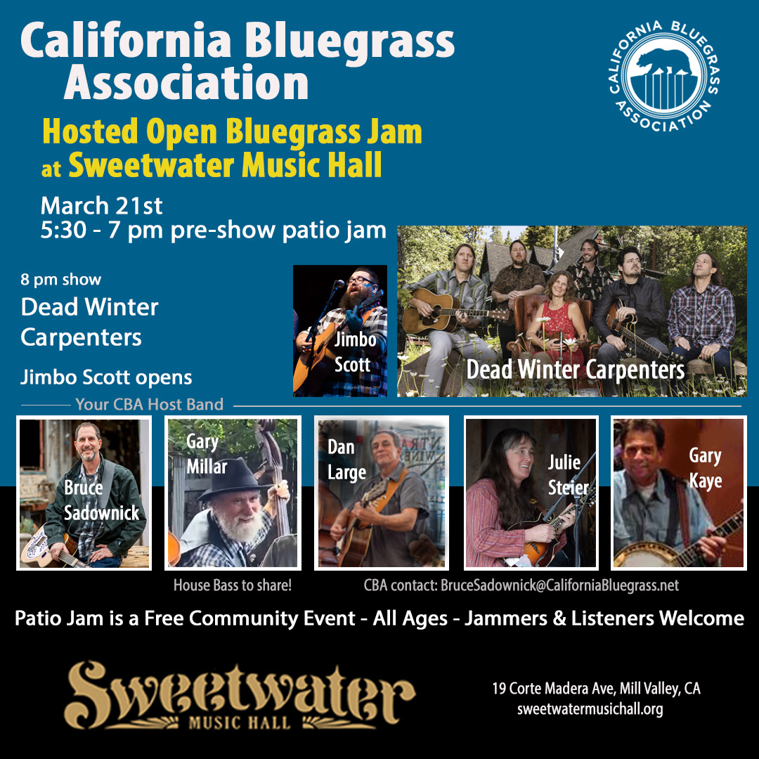 CBA Hosted pre-show Bluegrass Jam