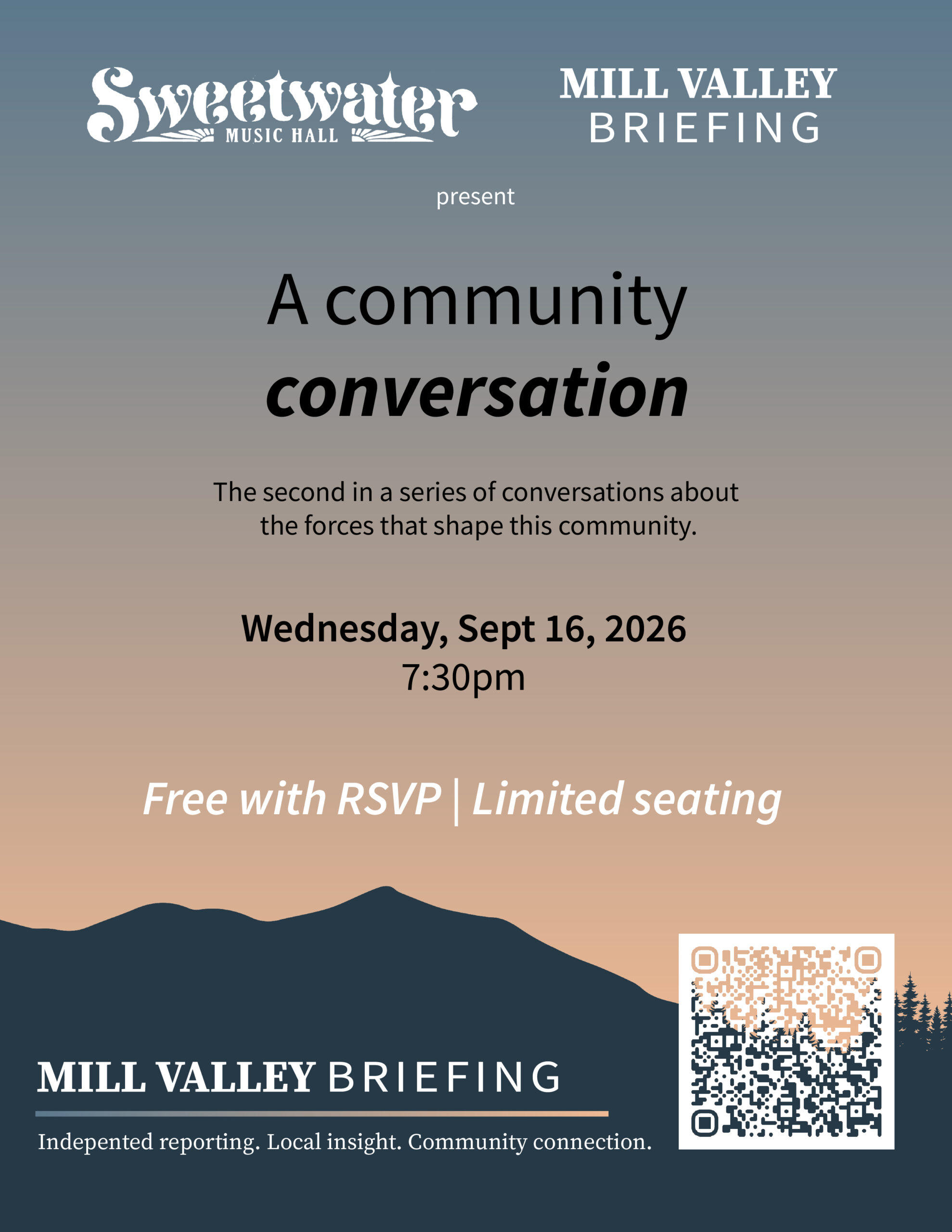 Mill Valley Briefing Community Conversation