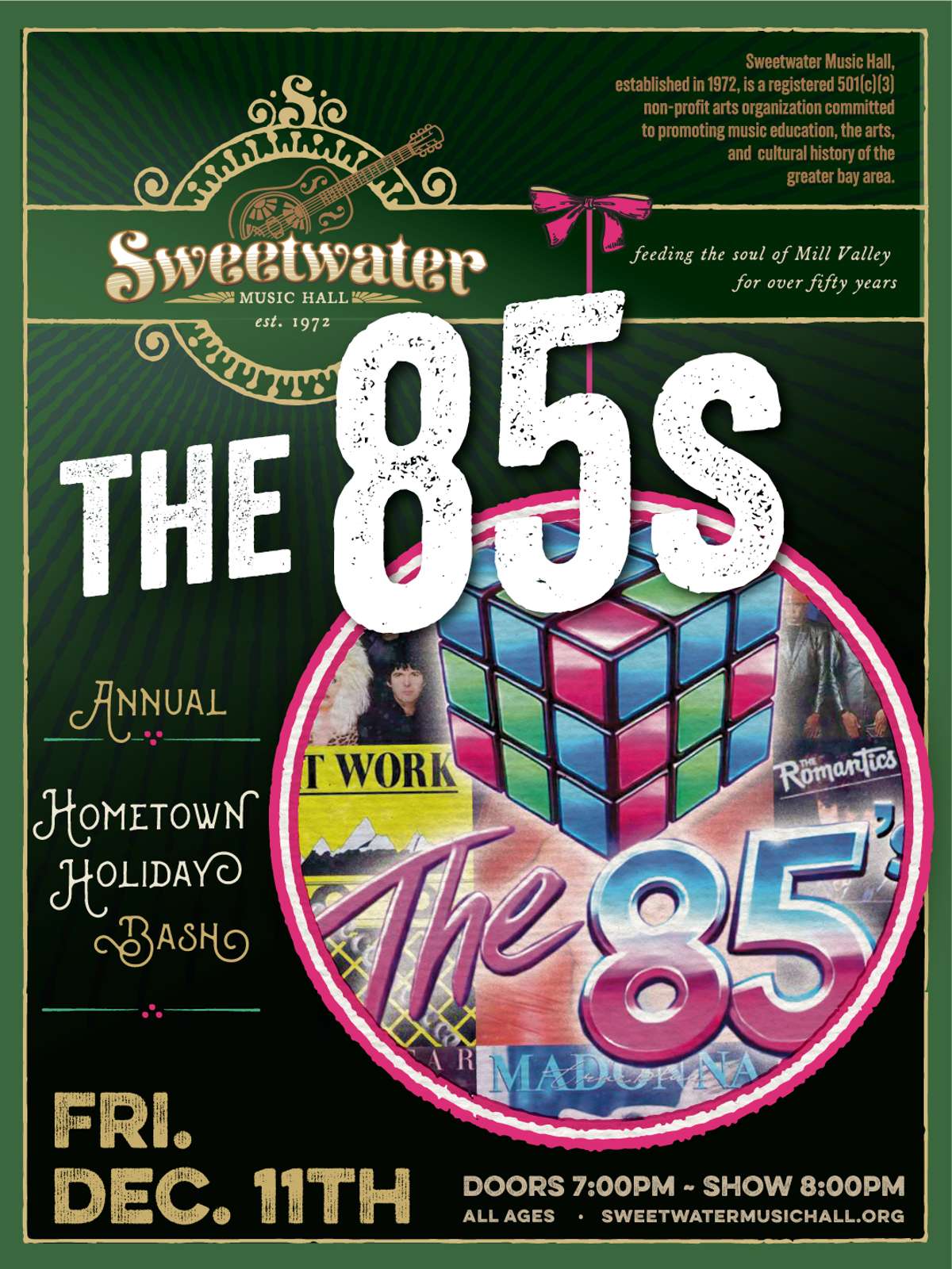 4th Annual Hometown Holiday Bash with The 85s