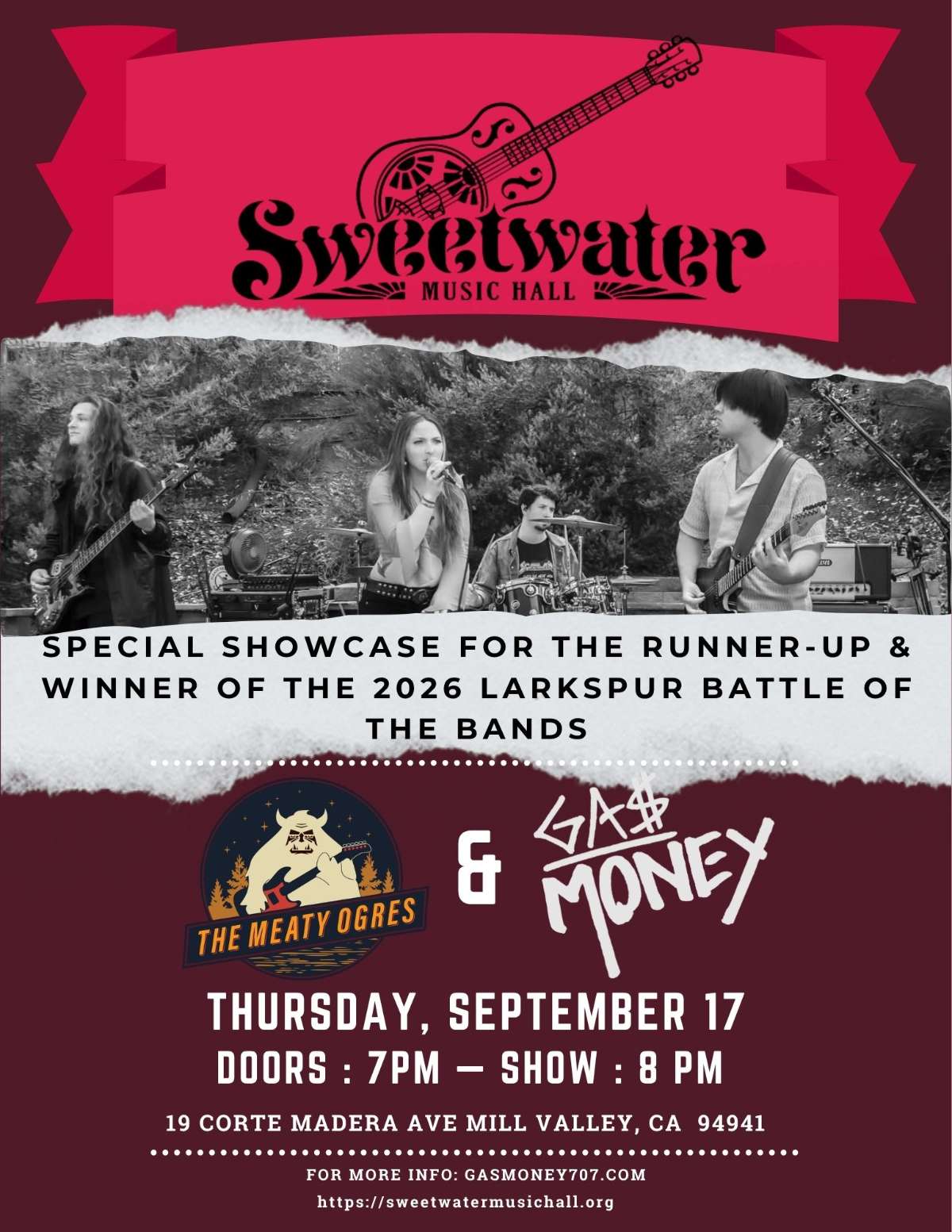 Larkspur Community Battle of Bands Winners