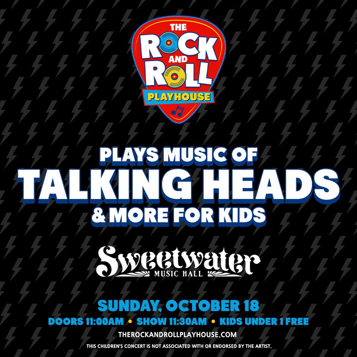 The Rock and Roll Playhouse plays: Music of Talking Heads + More for Kids
